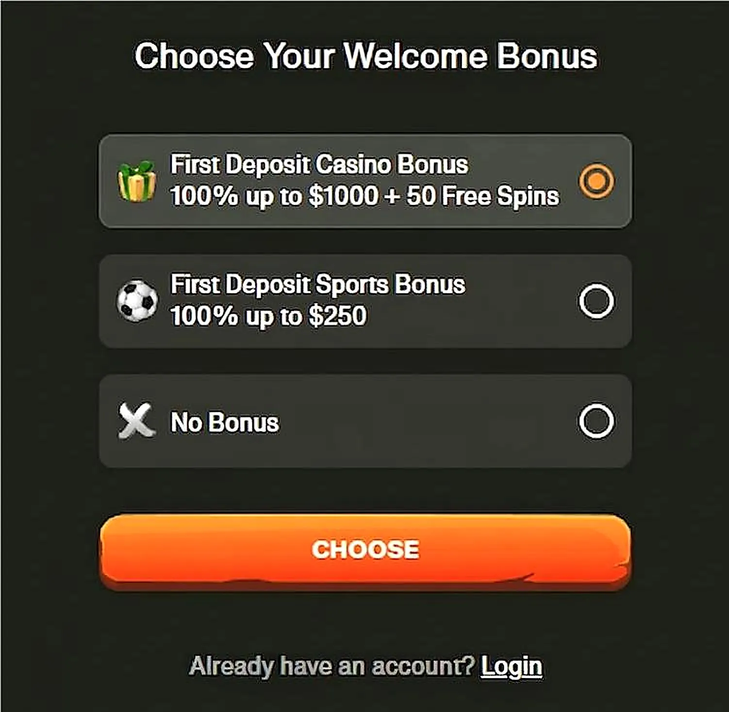 wellcom bonus cashwin casino