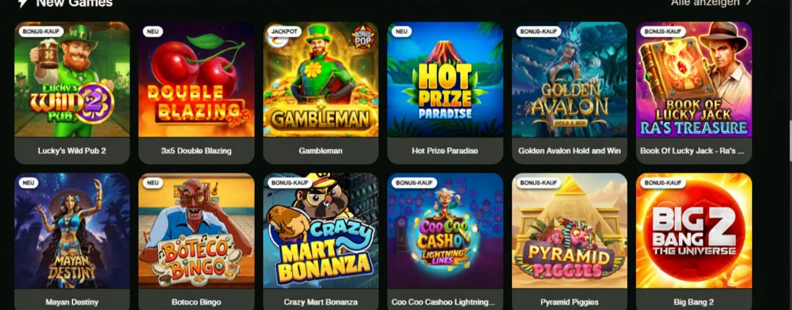 new games cashwin casino
